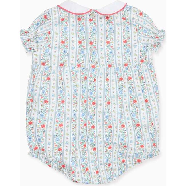 Ivory Rose Stripe Xana Baby Girl Romper - Rompers - 4