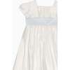 Ivory Emilie Silk Ceremony Girl Dress - Dresses - 3 - thumbnail