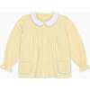 Yellow Check Sol Baby Shirt - Blouses - 1 - thumbnail