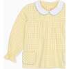Yellow Check Sol Baby Shirt - Blouses - 3 - thumbnail