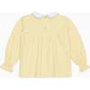 Yellow Check Sol Baby Shirt - Blouses - 4 - thumbnail