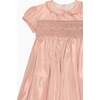 Blush Eleanor Silk Ceremony Girl Hand-Smocked Dress - Dresses - 3