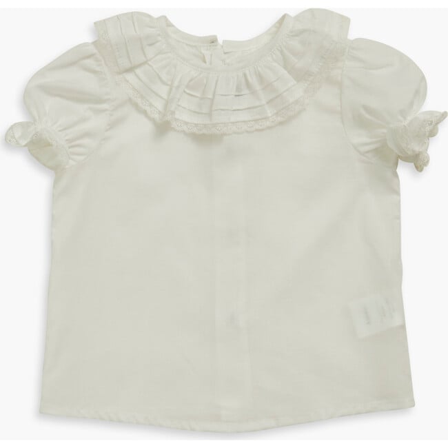 Montaigne Blouse White Voile