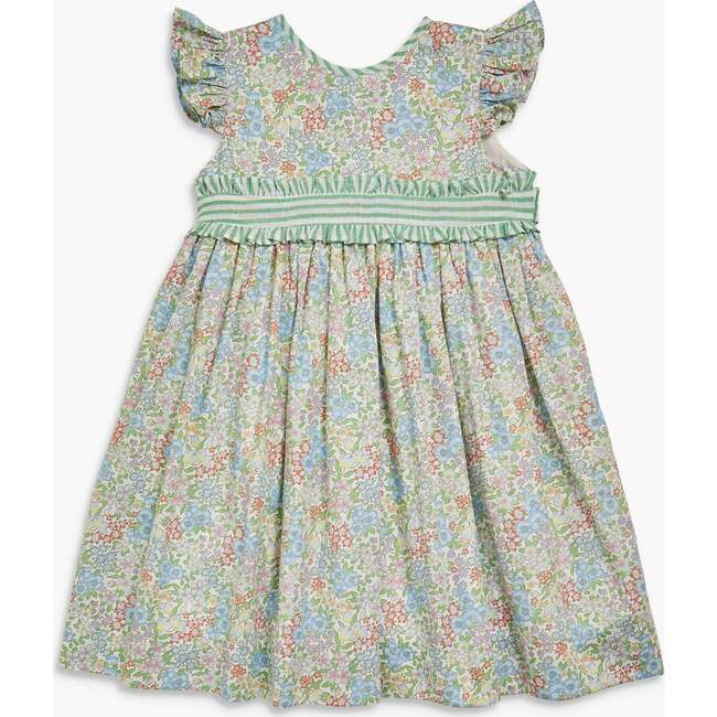 Maisie Dress Mint Blue Floral