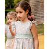Maisie Dress Mint Blue Floral - Dresses - 2
