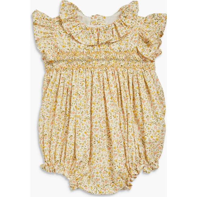 Lucella Romper Yellow Green Floral