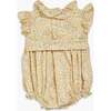 Lucella Romper Yellow Green Floral - Rompers - 2