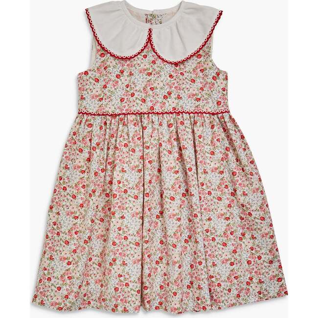 Lorena Dress Strawberry Print