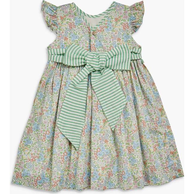 Maisie Dress Mint Blue Floral - Dresses - 4