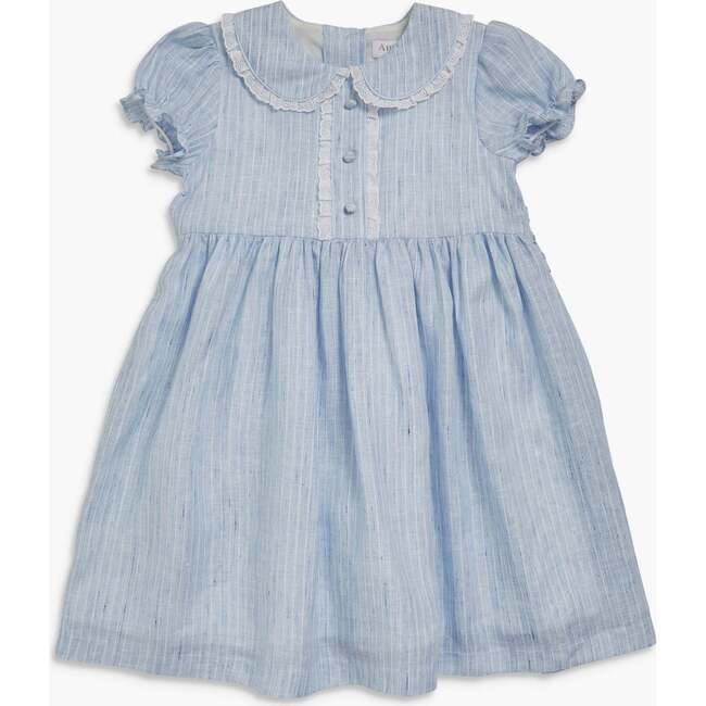 Juliet Dress Sky Blue Stripe