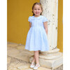 Juliet Dress Sky Blue Stripe - Dresses - 2