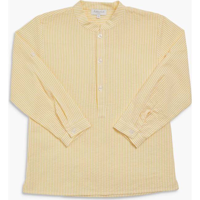 Pereprine Shirt Yellow Seersucker
