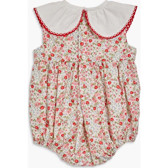 Laura Romper Strawberry Print - Rompers - 4