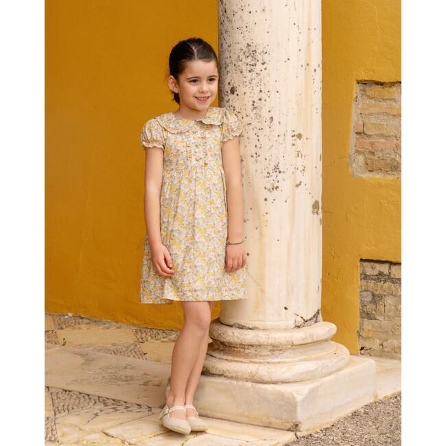 Juliet Dress Yellow Green Liberty