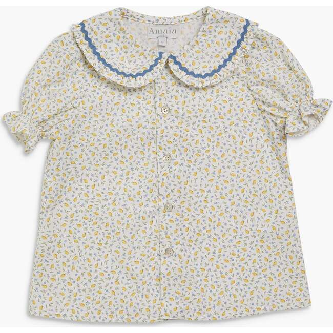 Gaya Blouse Lemon Print