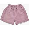 Freesia Short Purple Twill - Shorts - 1 - thumbnail
