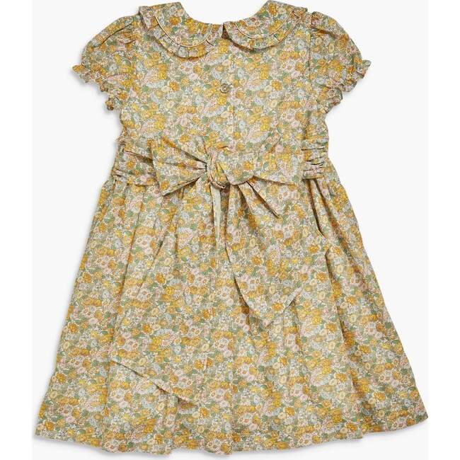 Juliet Dress Yellow Green Liberty - Dresses - 4