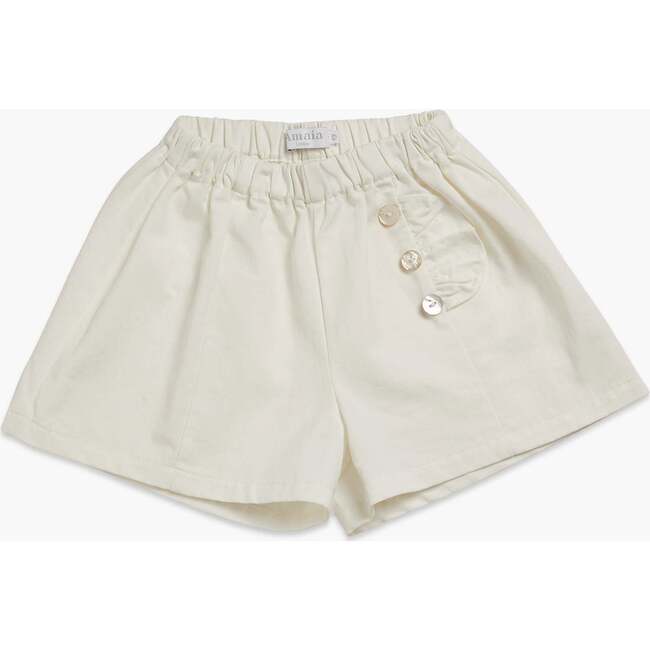 Elisa Short Off White Twill