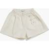 Elisa Short Off White Twill - Shorts - 1 - thumbnail