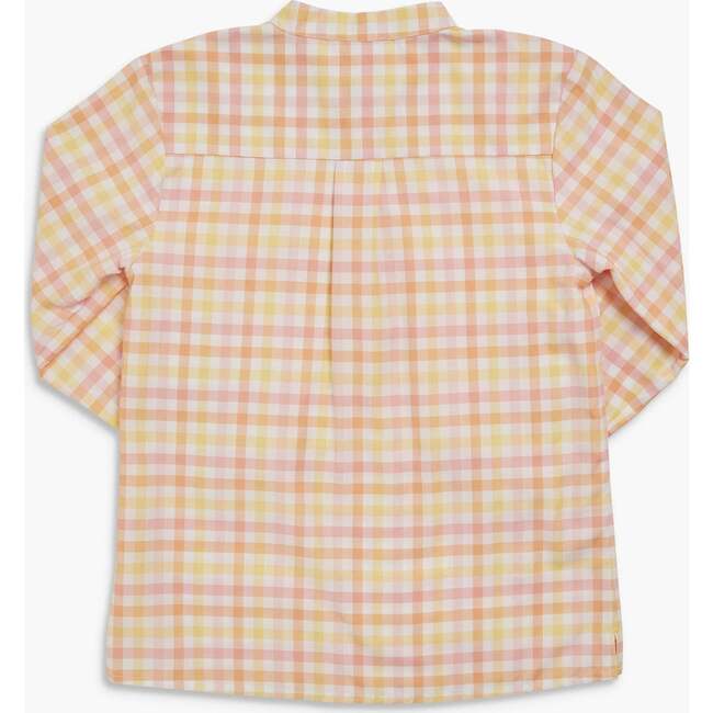 Pereprine Shirt Yellow Pink Check - Shirts - 4