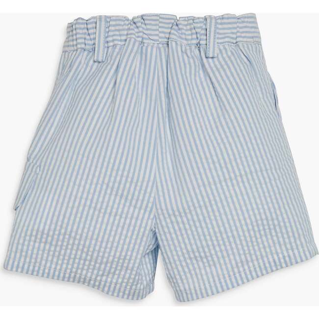 Elliot Short Blue Seersucker - Shorts - 3