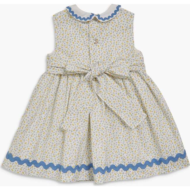 Emma Dress Lemon Print - Dresses - 4