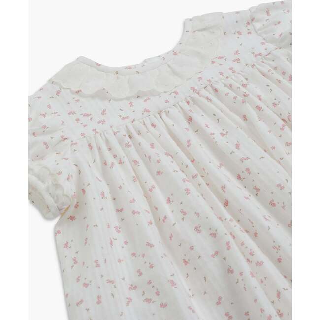 Belle Dress Jacquard Pink - Dresses - 3