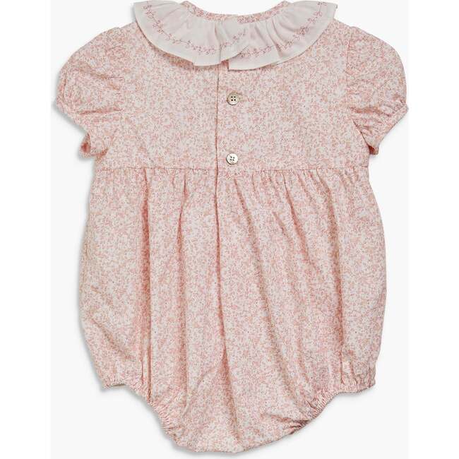 Bubble Romper Pink Minifloral - Rompers - 4