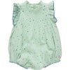 Baby Girls Jaipur Bubble- Pastel Green Polka Dot Pastel Green Polka Dot - Rompers - 1 - thumbnail