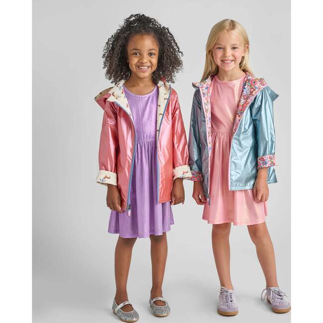 Girls Rafa Reversible Raincoat - Rainy Day Dachshunds Rainy Day Dachshunds - Raincoats - 3