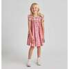 Girls Kaylee Dress - Burgundy Madras Plaid Burgundy Madras Plaid - Dresses - 3