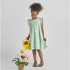 Girls Jaipur Dress - Pastel Green Polka Dot Pastel Green Polka Dot - Dresses - 3