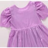 Girls Lame Laurie Dress - Lavender Lavender Lame - Dresses - 2 - thumbnail