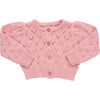 Girls Sadie Sweater - Pink Pink Sadie - Sweaters - 1 - thumbnail