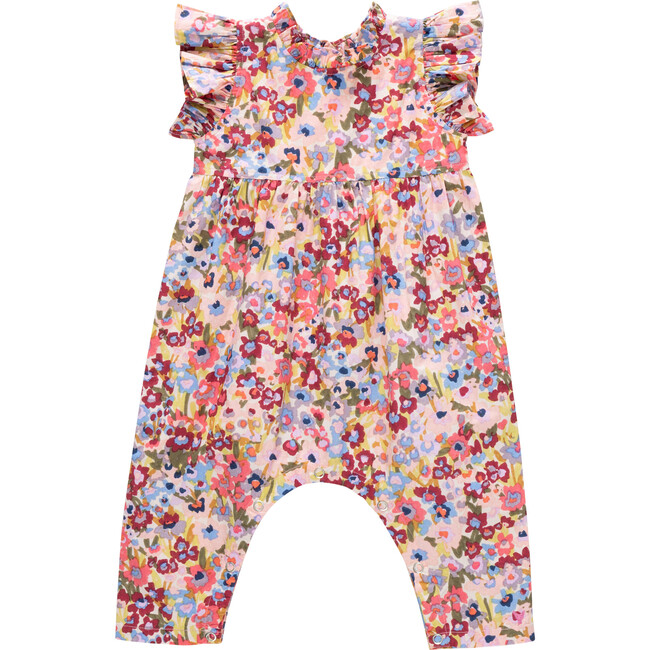 Baby Girls Jennifer Jumper - Burgundy Sketched Floral Burgundy Sketched Floral