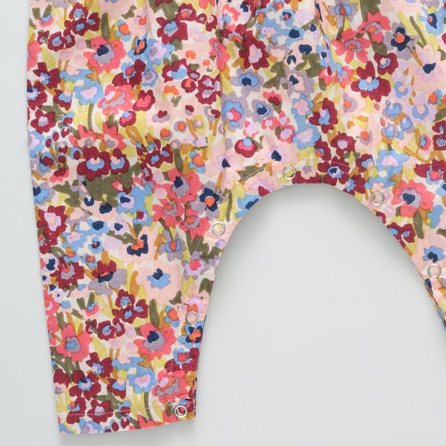 Baby Girls Jennifer Jumper - Burgundy Sketched Floral Burgundy Sketched Floral - Rompers - 3