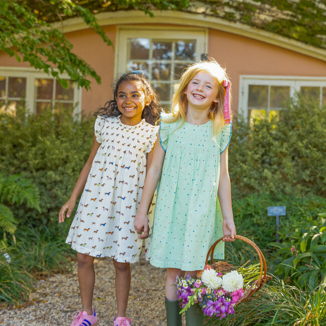 Girls Stevie Dress - Dachsunds in Sweaters Dachshunds in Sweaters - Dresses - 3