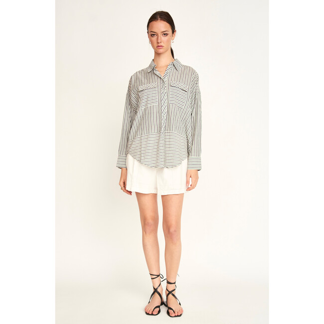 Kyoto Shirt, Dune Stripe