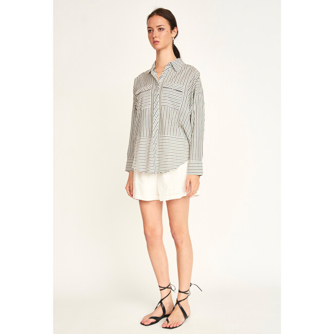 Kyoto Shirt, Dune Stripe