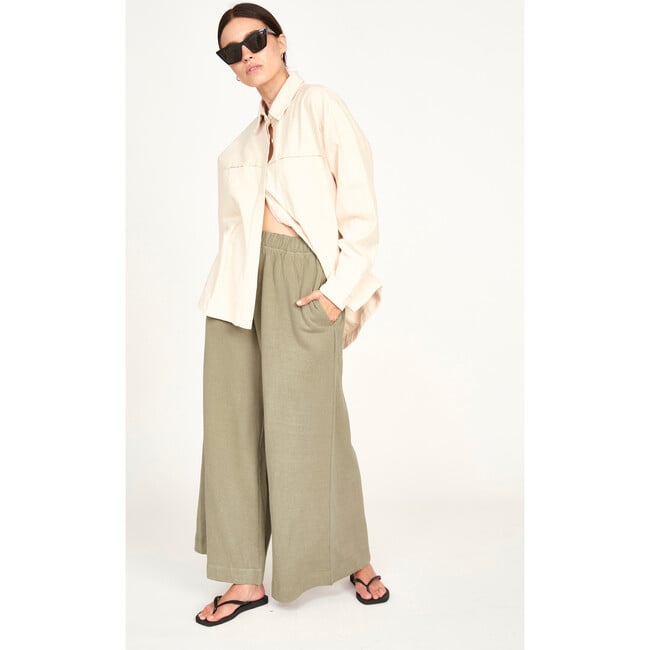 Huron Work Shirt, Bone - Blouses - 3