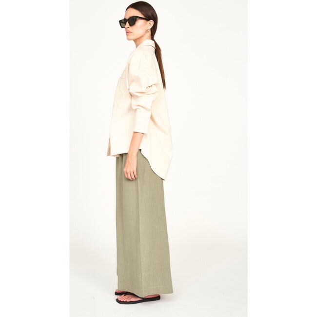 Huron Work Shirt, Bone - Blouses - 5