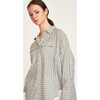 Kyoto Shirt, Dune Stripe - Blouses - 5