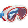 Shark Attack Mask, Chewy Blue Lens - Swim Goggles - 1 - thumbnail