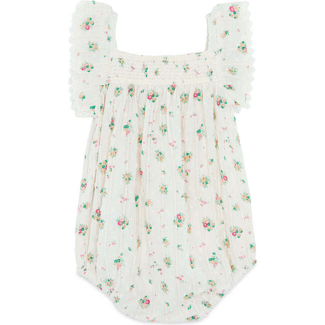 BONTON Lalix Baby Romper, Bouquet Coco