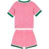 BONTON Livia Terry Baby Set, Rose Fiesta - Mixed Apparel Set - 2