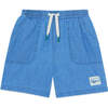 BONTON Naples Soft Shorts, Chambray - Shorts - 1 - thumbnail