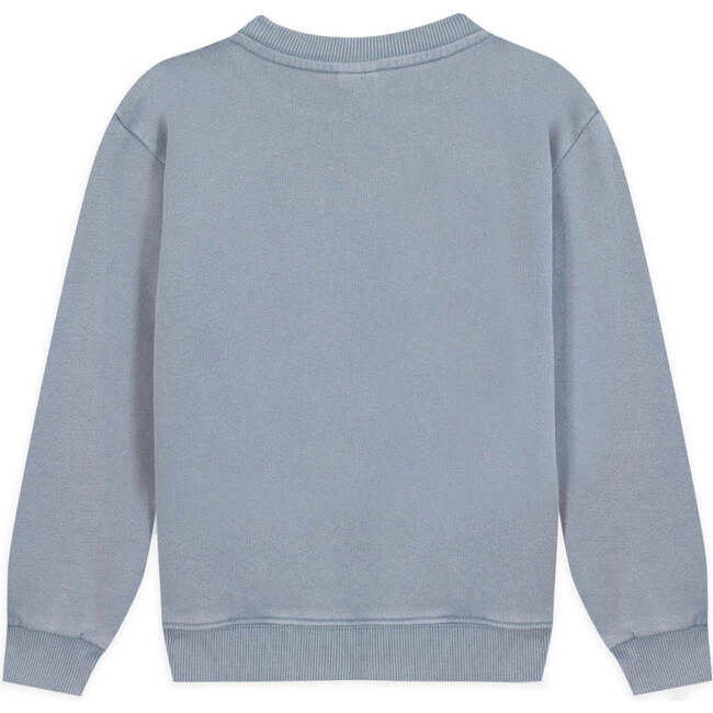 BONTON Narciss Star Pocket Sweatshirt, Bleu Bebe