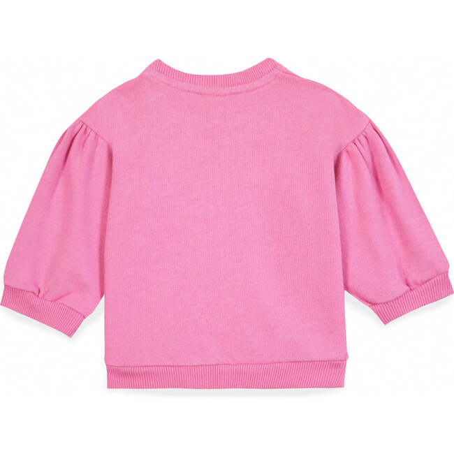 BONTON Chilled Milk Baby Sweatshirt, Rose Fiesta