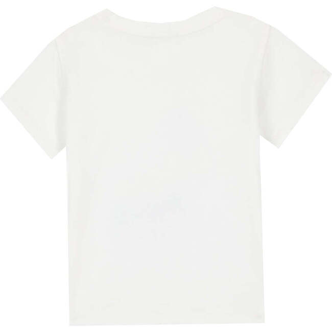 BONTON Tuba Wave Baby T-Shirt, Ecru Bonton