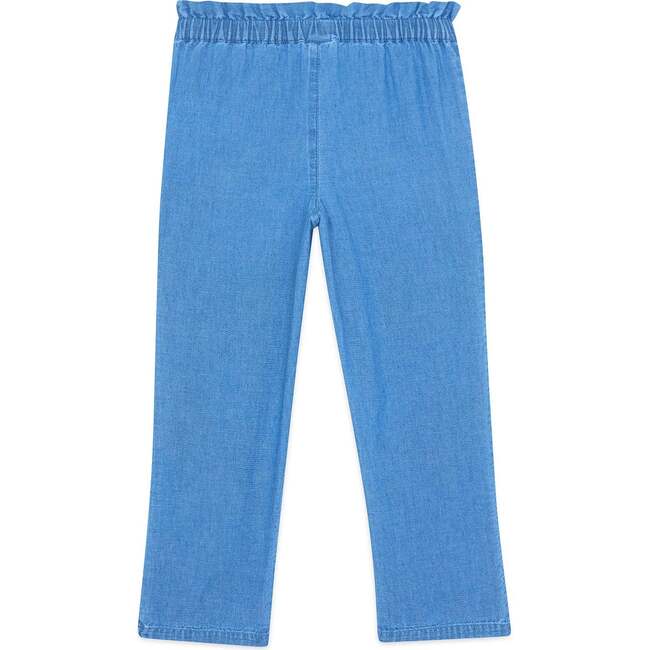 BONTON Duck Heart Pocket Pants, Chambray